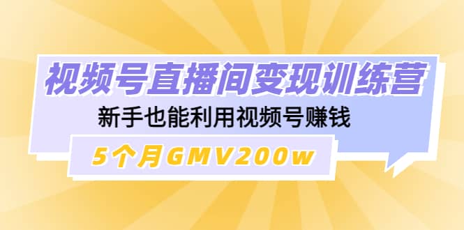 视频号直播间变现训练营阿朗网创吧-网创项目资源站-副业项目-创业项目-搞钱项目阿朗网创吧