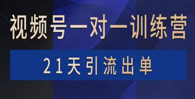视频号训练营：带货，涨粉，直播，游戏，四大变现新方向，21天引流出单阿朗网创吧-网创项目资源站-副业项目-创业项目-搞钱项目阿朗网创吧