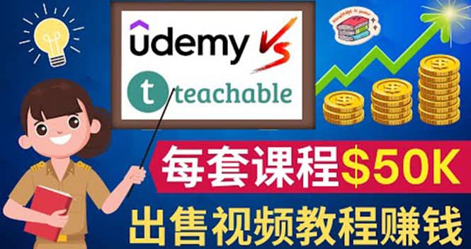 制作出售视频课程并快速进行粉丝变现的方法，轻松获利5万美元以上阿朗网创吧-网创项目资源站-副业项目-创业项目-搞钱项目阿朗网创吧