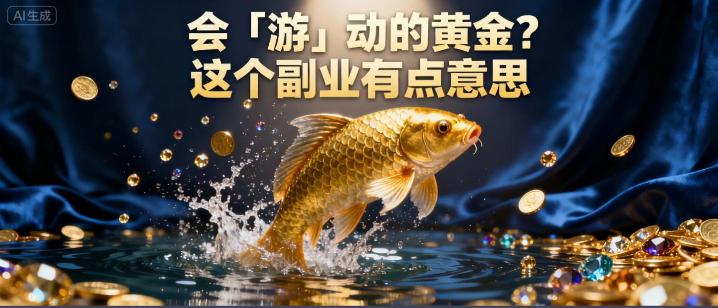 单号月销1.5W+！AI“凭空造鱼”带货新玩法，小白3分钟出一个爆款视频阿朗网创吧-网创项目资源站-副业项目-创业项目-搞钱项目阿朗网创吧